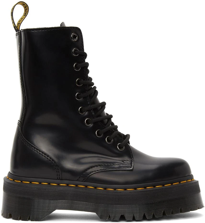 商品Dr. Martens|Jadon 黑色厚底马丁靴,价格¥1361,第1张图片