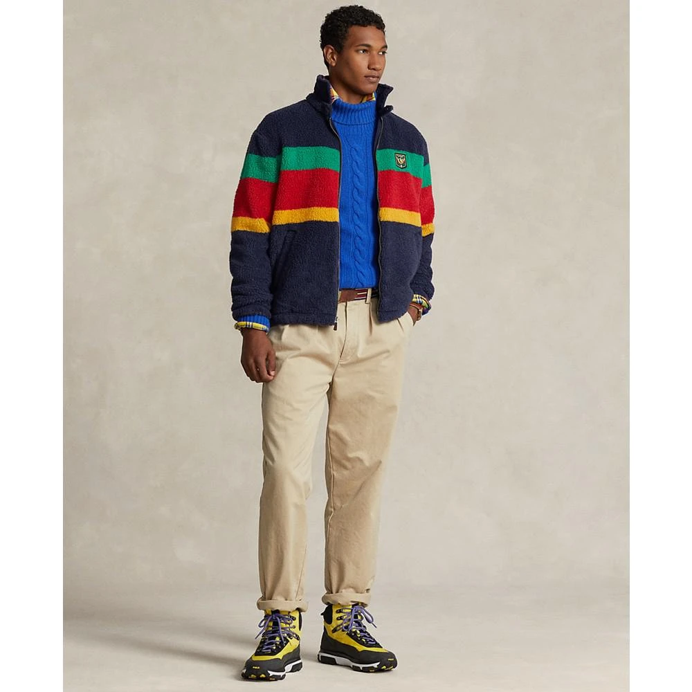 商品Ralph Lauren|Men's Laurel Crest Pile Fleece Jacket,价格¥1109,第4张图片详细描述