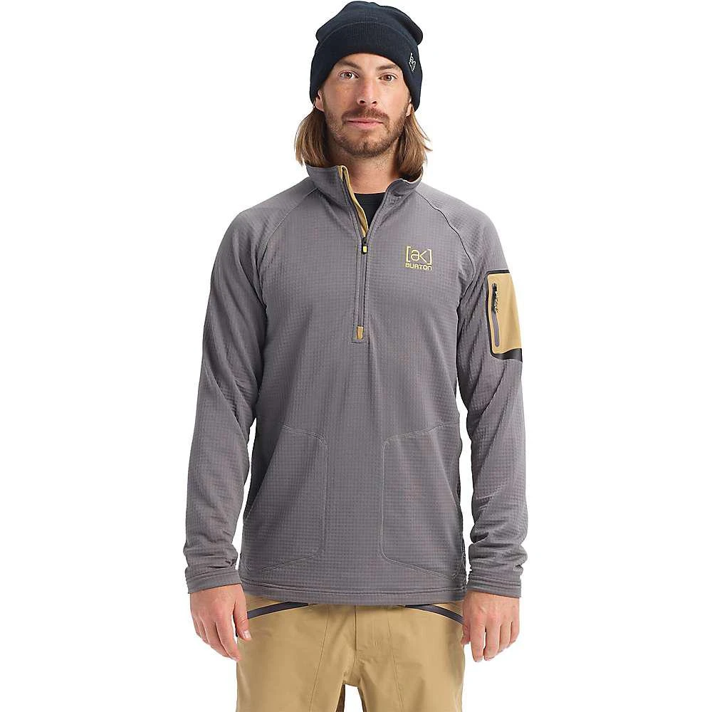 商品Burton|Burton Men's [ak] Grid Half Zip Top 男款机能卫衣,价格¥1072,第5张图片详细描述