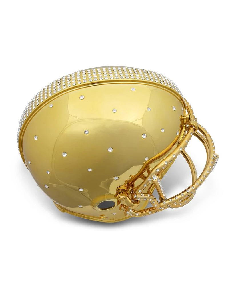 商品Crystamas|Golden Swarovski Football Helmet Decor,价格¥26980,第3张图片详细描述