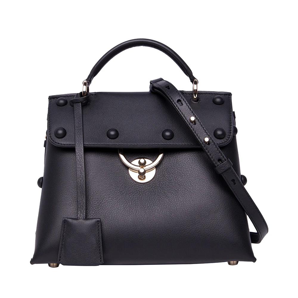 商品[国内直发] Salvatore Ferragamo|SALVATORE FERRAGAMO 黑色女士手提包 21-H593-706944,价格¥8852,第1张图片