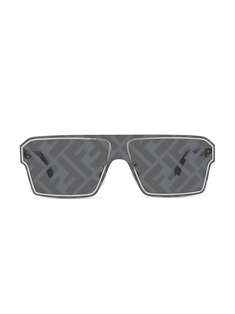 商品Fendi|Fendi Fragment 142MM Shield Sunglasses,价格¥3071,第1张图片