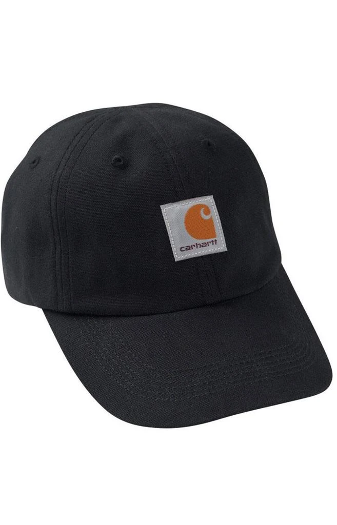 商品Carhartt|(CB8900) Signature Canvas Hat - Caviar Black ,价格¥90,第1张图片