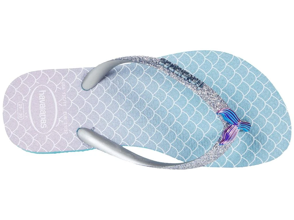 商品Havaianas|Slim Glitter Flip Flop Sandal (Toddler/Little Kid/Big Kid),价格¥225,第2张图片详细描述