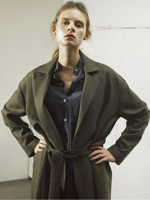 商品RS9 SEOUL|Silk Mini Shirt Dress,价格¥2350,第2张图片详细描述