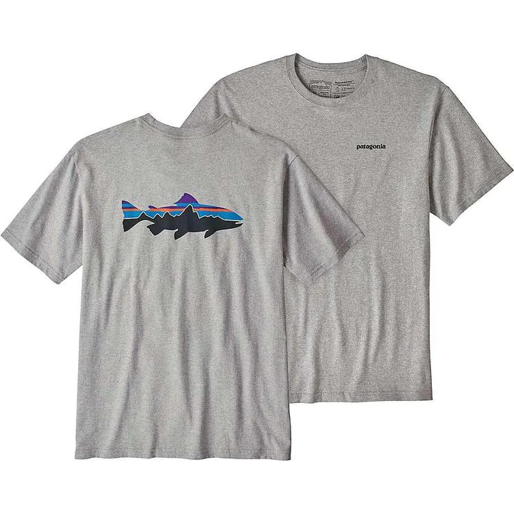 商品Patagonia|Patagonia Men's Fitz Roy Trout Responsibili-Tee,价格¥287,第3张图片详细描述