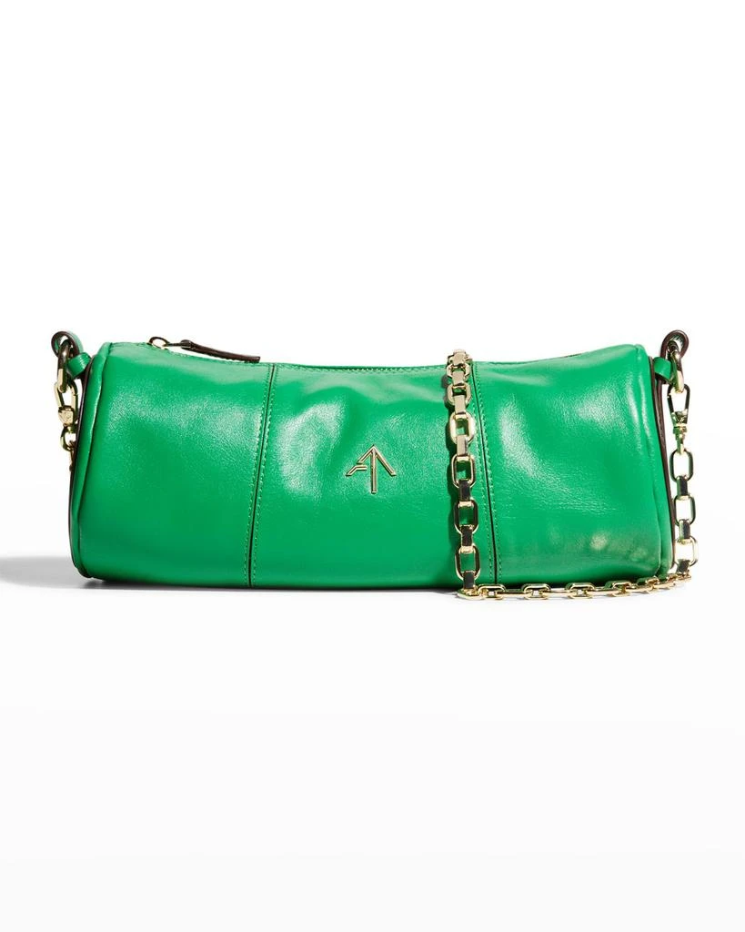 商品Manu Atelier|Cylinder Leather Chain Shoulder Bag,价格¥2107,第1张图片