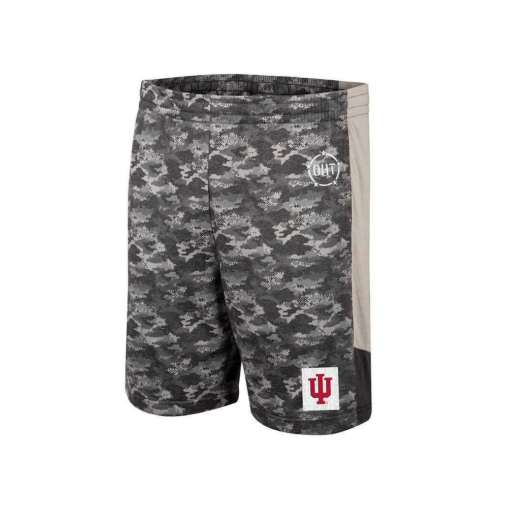商品Colosseum|Men's Camo Indiana Hoosiers OHT Military-Inspired Appreciation Terminal Shorts,价格¥271,第4张图片详细描述