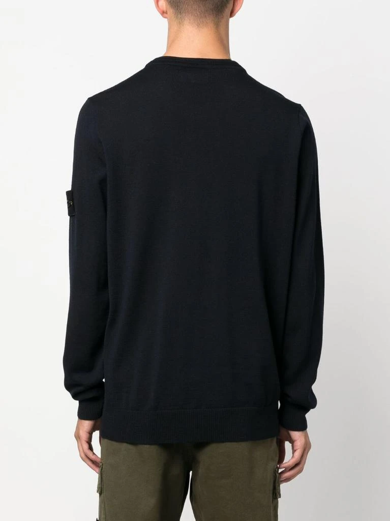 商品Stone Island|STONE ISLAND - Wool Pullover With Logo,价格¥2345,第5张图片详细描述