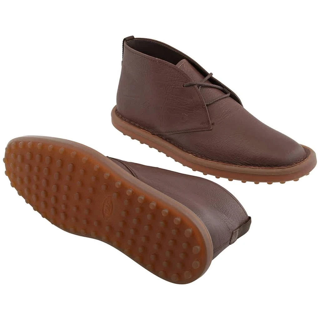 商品Tod's|Men's Brown Leather Desert Boots,价格¥1502,第2张图片详细描述