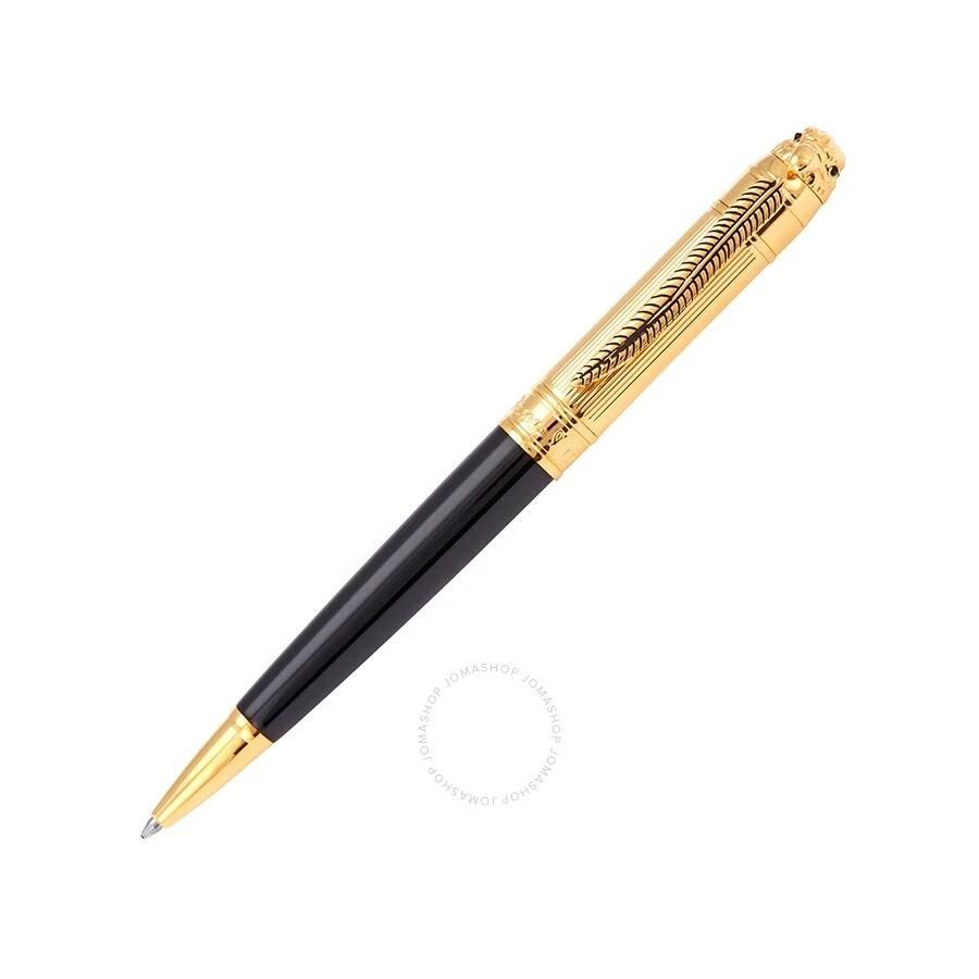 商品Picasso And Co|Black/Gold Plated Ballpoint Pen,价格¥1461,第1张图片