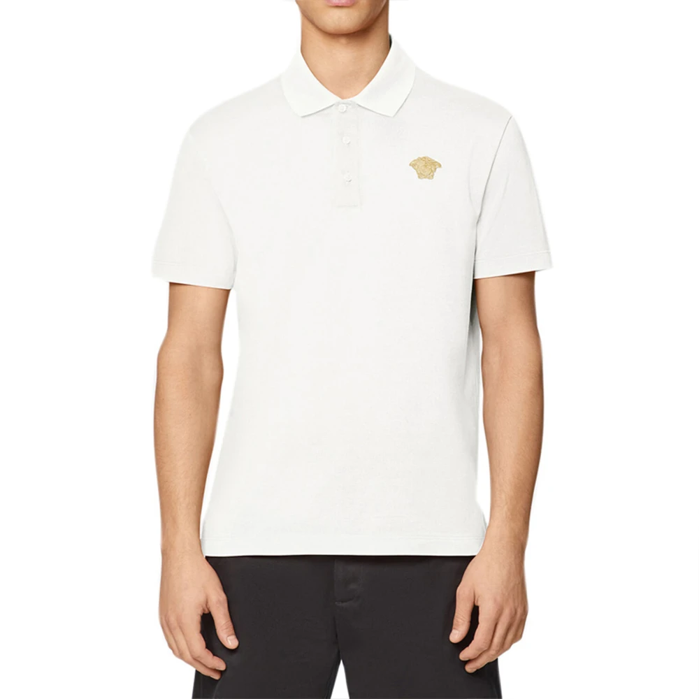 VERSACE 白色男士POLO衫 A87427-A237141-2W110 商品