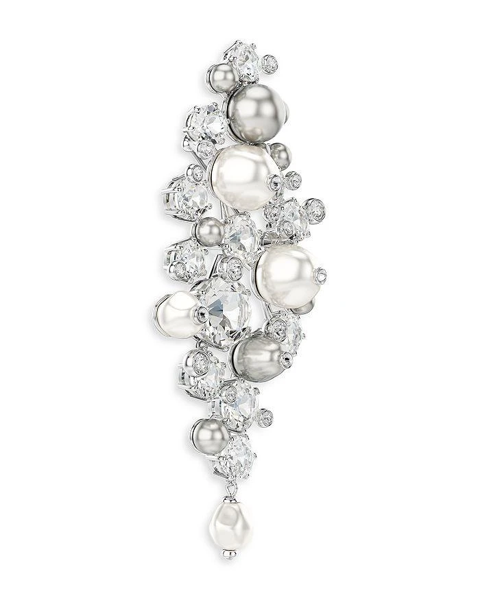 商品Swarovski|Constella Crystal & Faux Pearl Brooch,价格¥1458,第4张图片详细描述