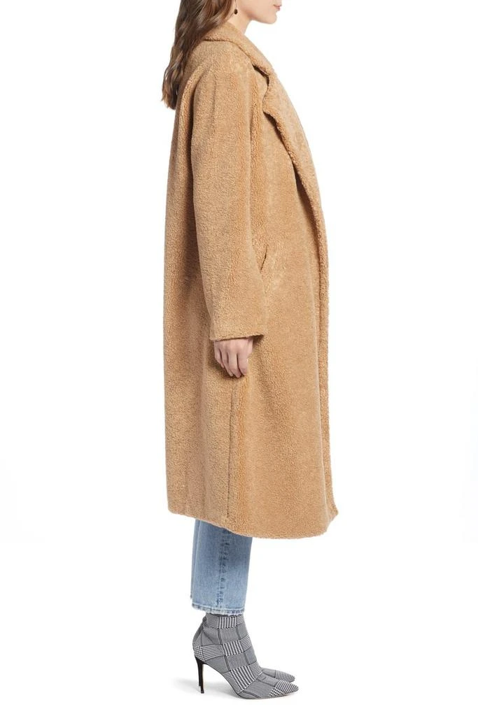 商品Something Navy|Teddy Faux Fur Coat (Nordstrom Exclusive),价格¥491,第3张图片详细描述