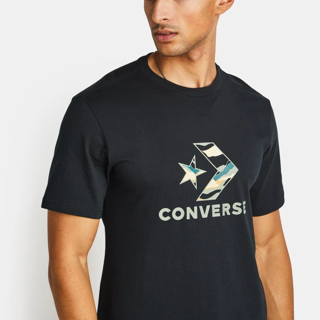 商品Converse|Converse All Star Chevron Fill - Men T-Shirts,价格¥243,第4张图片详细描述