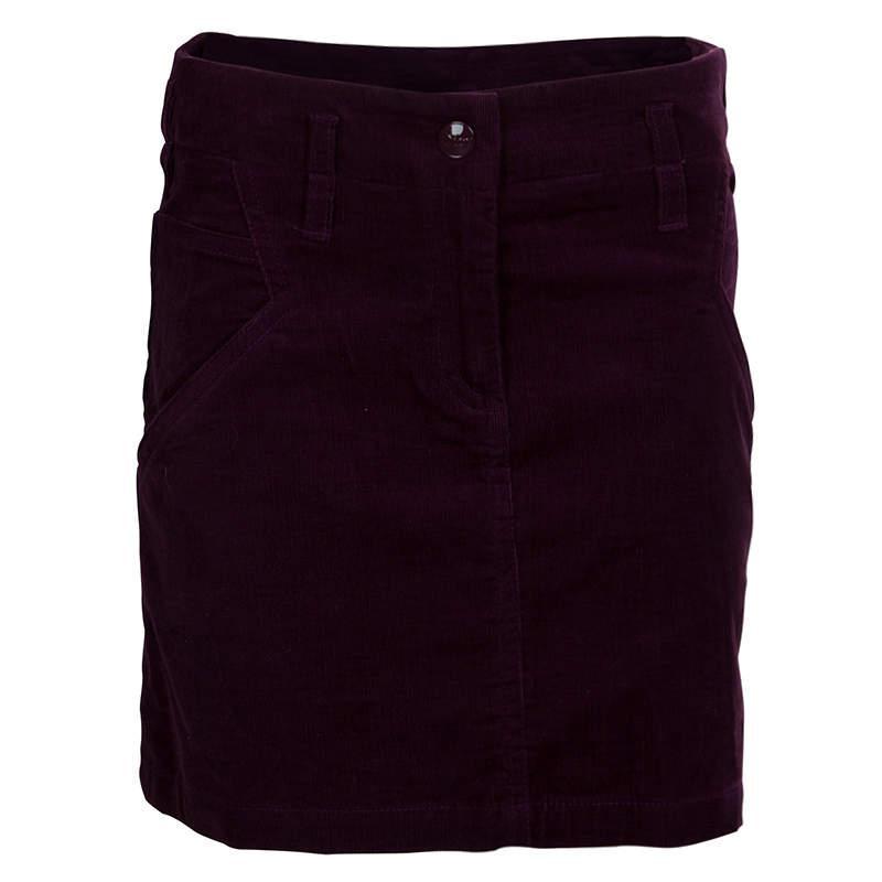 商品[二手商品] Dior|Dior Burgundy Corduroy Mini Skirt 8 Yrs,价格¥710,第1张图片