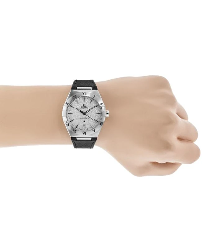 商品Omega|Omega Constellation Co-Axial Master Chronometer Grey Dial Black Rubber Strap Men's Watch 131.12.41.21.06.001,价格¥40096,第4张图片详细描述