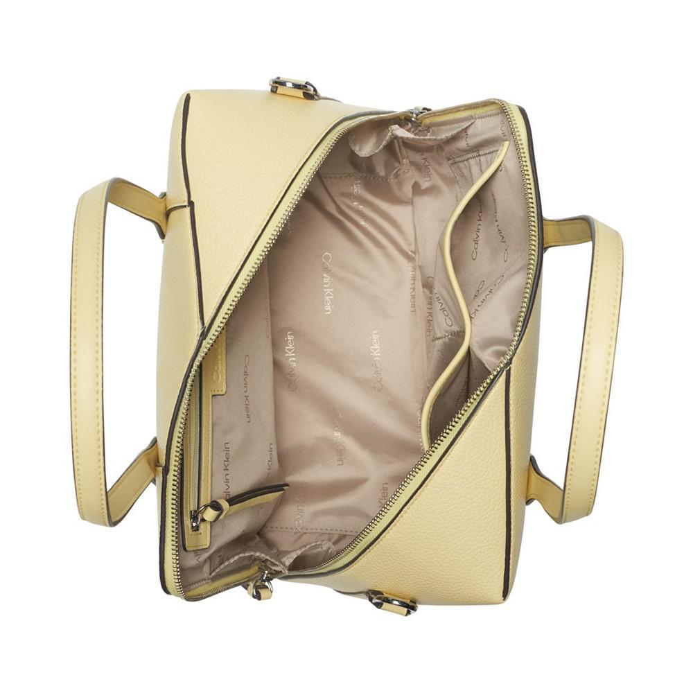 商品Calvin Klein|Brenda Satchel Bag,价格¥796,第5张图片详细描述