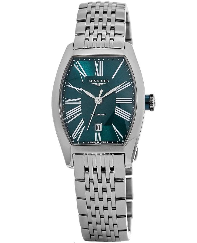 商品Longines|Longines Evidenza Automatic Green Dial Steel Women's Watch L2.142.4.60.6,价格¥13248,第1张图片