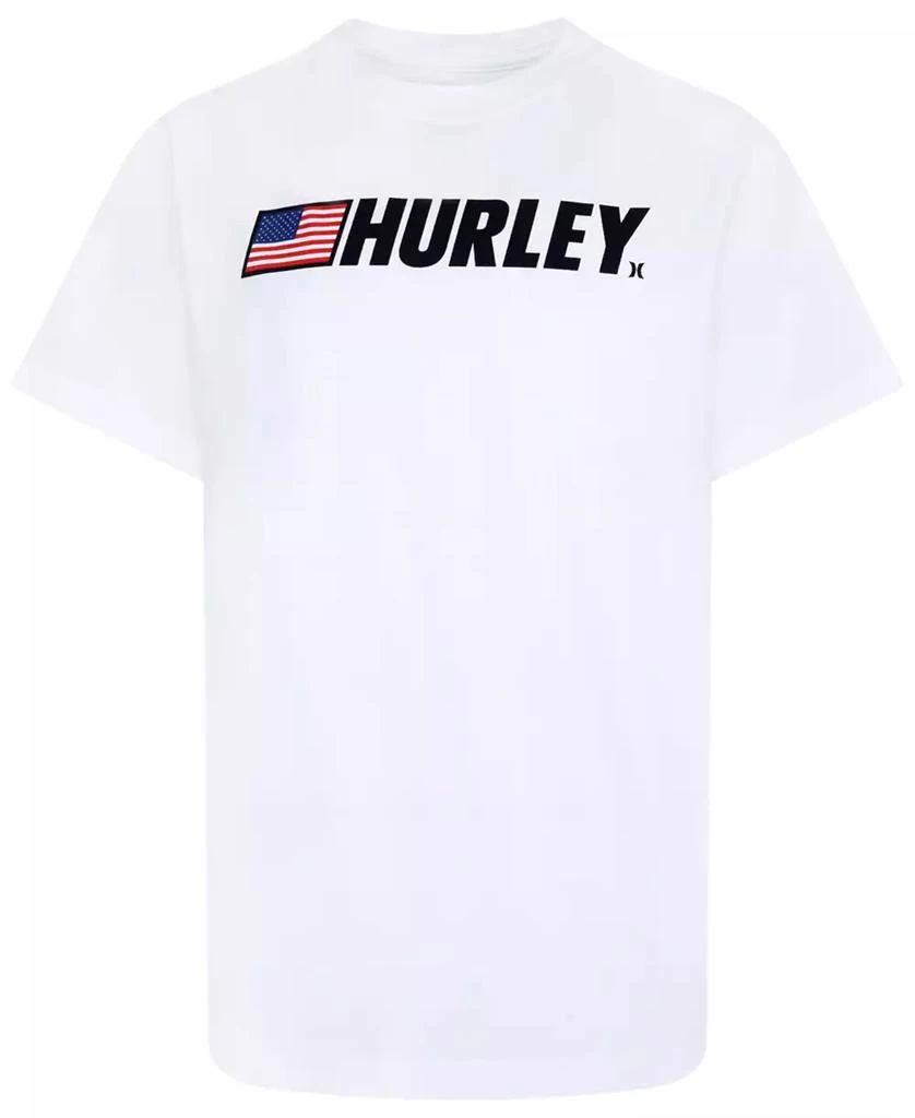 商品Hurley|Big Boys Flag Short Sleeves T-shirt,价格¥66,第1张图片