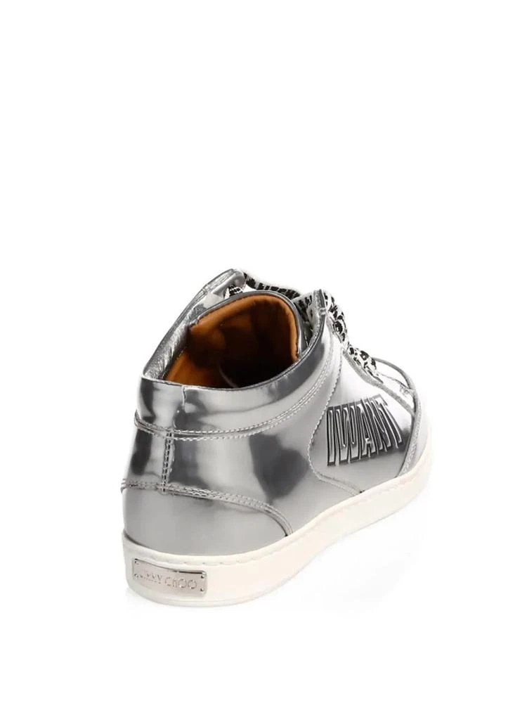 商品Jimmy Choo|Jimmy Choo - Edina Metallic Sneakers,价格¥2084,第2张图片详细描述