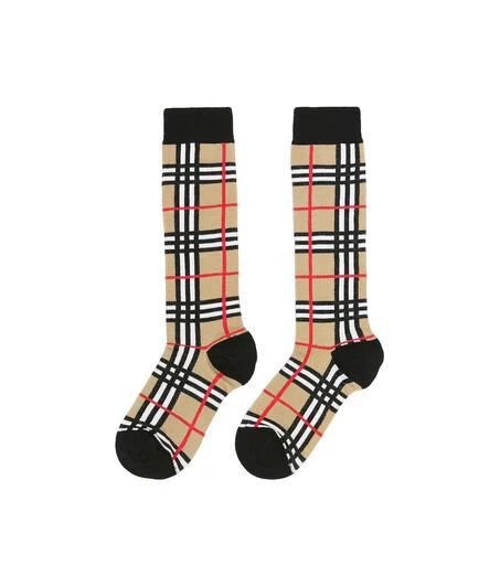 商品Burberry|Vintage Check棉质混纺袜子,价格¥333,第3张图片详细描述