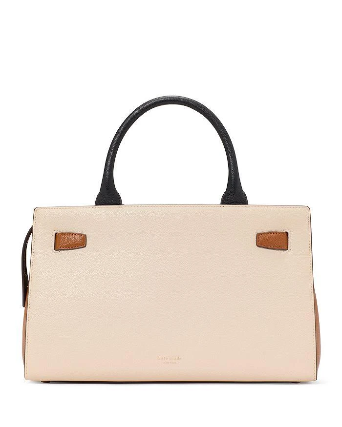 商品Kate Spade|Deco Color Blocked Pebbled Leather Medium Satchel,价格¥1961,第4张图片详细描述