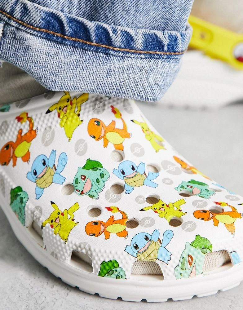 商品Crocs|Crocs classic Pokemon clogs in multi,价格¥532,第2张图片详细描述