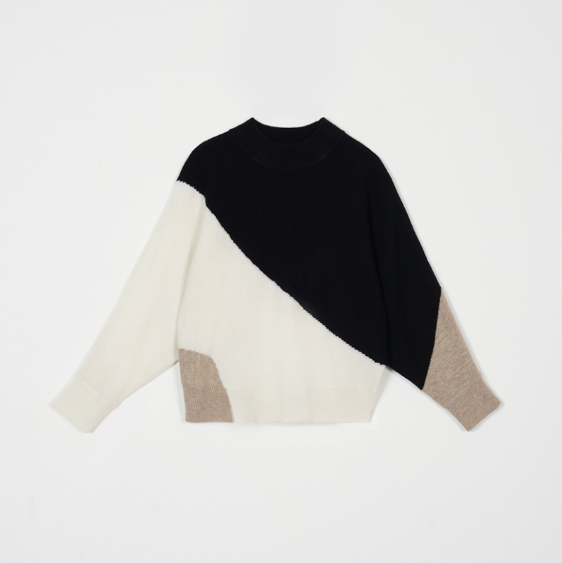 Meredith Wool Sweater - Black & White | Meredith羊毛毛衣商品第8张图片规格展示