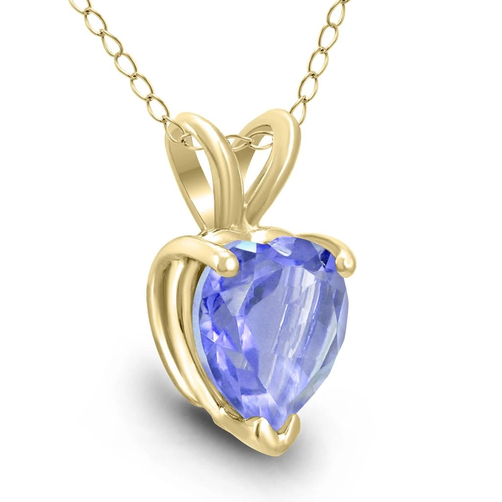 商品SSELECTS|14K  4Mm Heart Tanzanite Pendant,价格¥1008,第2张图片详细描述