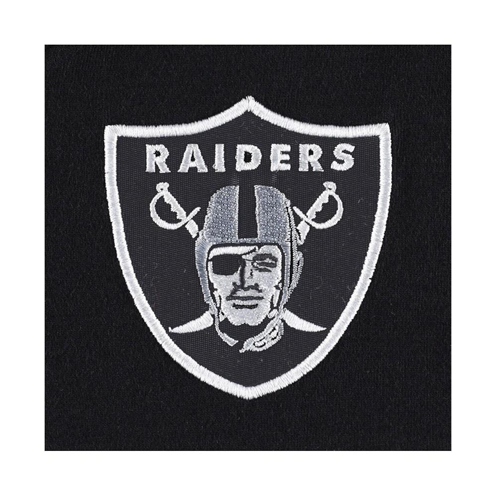 Men's Black Las Vegas Raiders Peter Team Long Sleeve T-shirt商品第2张图片规格展示
