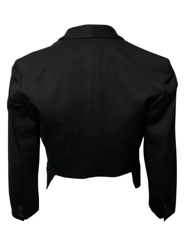 商品[二手商品] Helmut Lang|Helmut Lang Tuxedo Blazer In Black Wool,价格¥3198,第3张图片详细描述