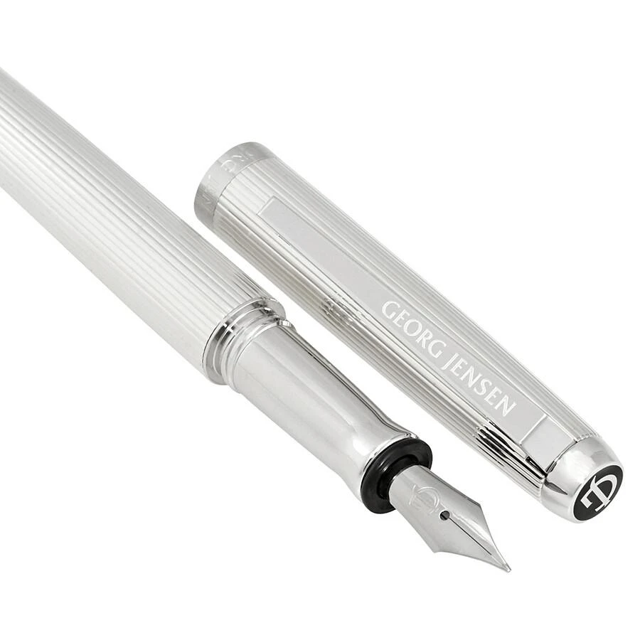 商品Georg Jensen|Sterling Silver 925 Line Fountain Pen,价格¥1281,第3张图片详细描述