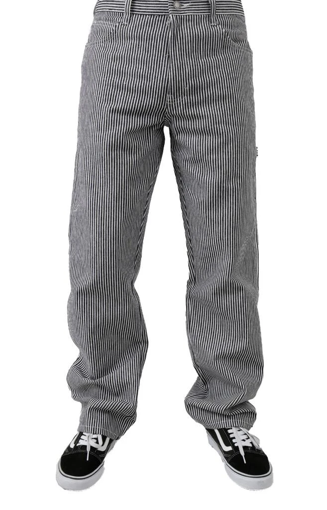 商品DICKIES|(DUR10W2S) Hickory Stripe Carpenter Pant - White Hickory Stripe ,价格¥241,第1张图片