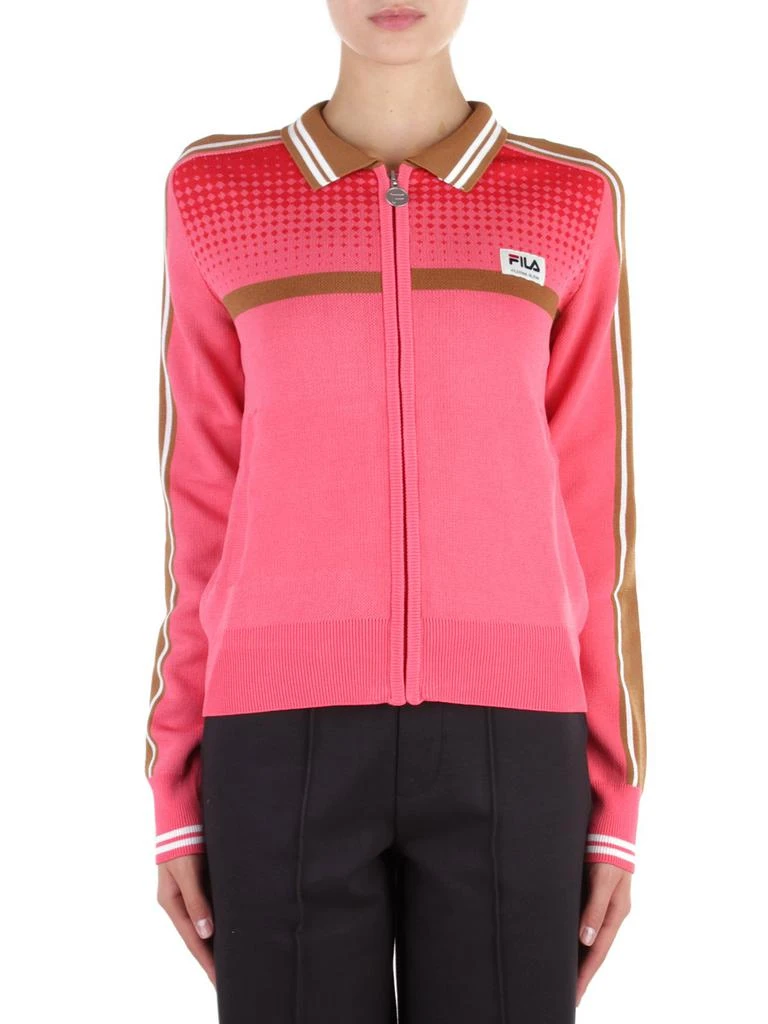 商品Fila|Fila Collared Zip Up Cardigan,价格¥991,第1张图片