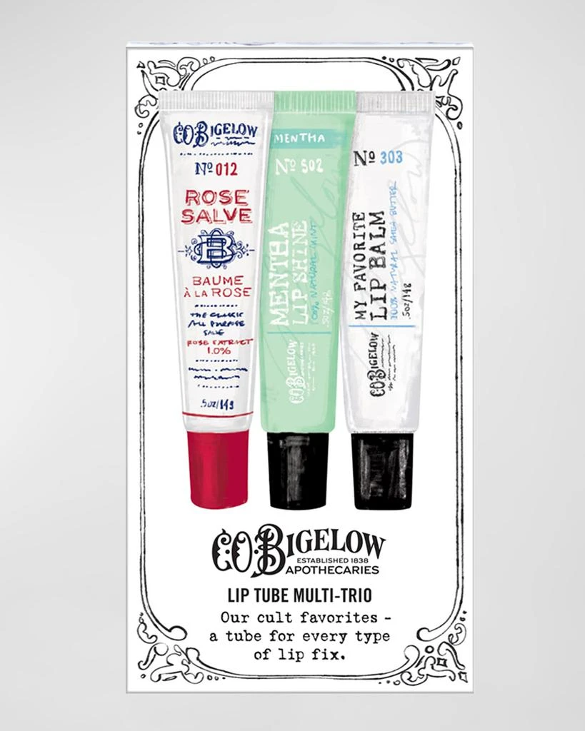 商品C.O. Bigelow|Lip Balm Tube Trio,价格¥188,第2张图片详细描述