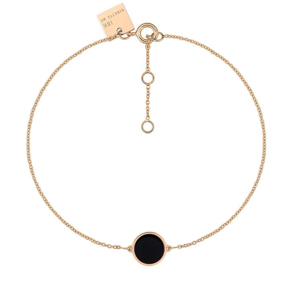 商品Ginette NY|Onyx 手链,价格¥2590,第1张图片
