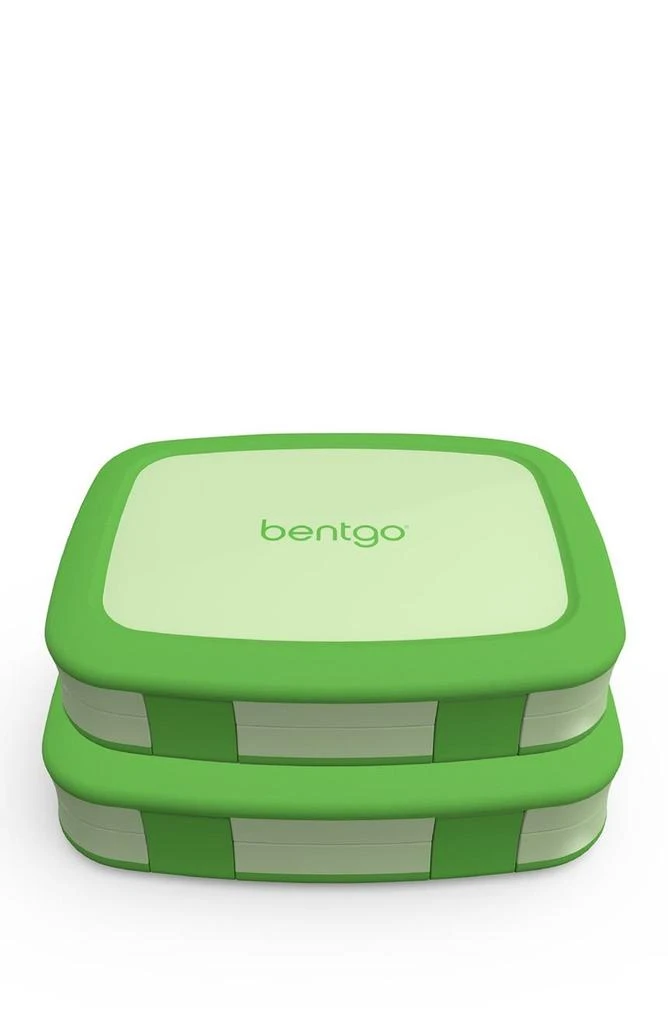 商品BENTGO|2-Pack of Children's Lunch Box - Green,价格¥326,第1张图片