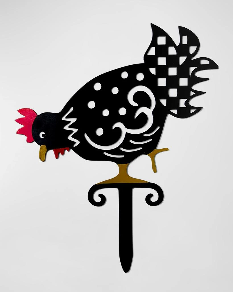 商品MacKenzie-Childs|Pecking Chicken Lawn Stake,价格¥427,第1张图片
