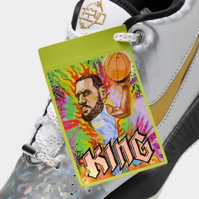 商品NIKE|Big Kids' Nike LeBron 21 SE Basketball Shoes,价格¥1263,第3张图片详细描述