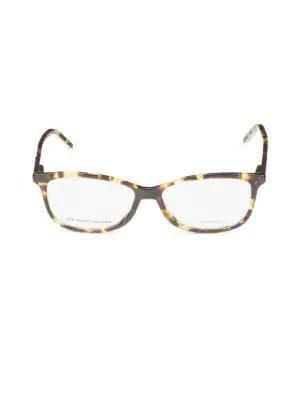 商品Marc Jacobs|​​53MM Rectangle Optical Glasses,价格¥363,第1张图片
