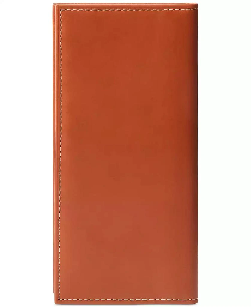 商品Ralph Lauren|Men's Burnished Leather Narrow Wallet,价格¥874,第3张图片详细描述