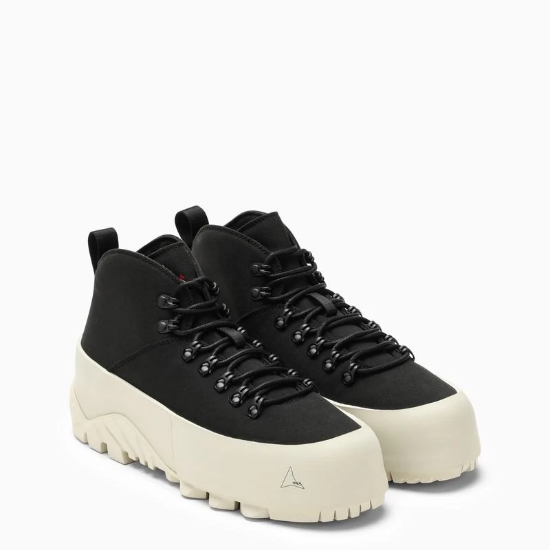 商品ROA|Black canvas medium lace-up,价格¥1067,第2张图片详细描述