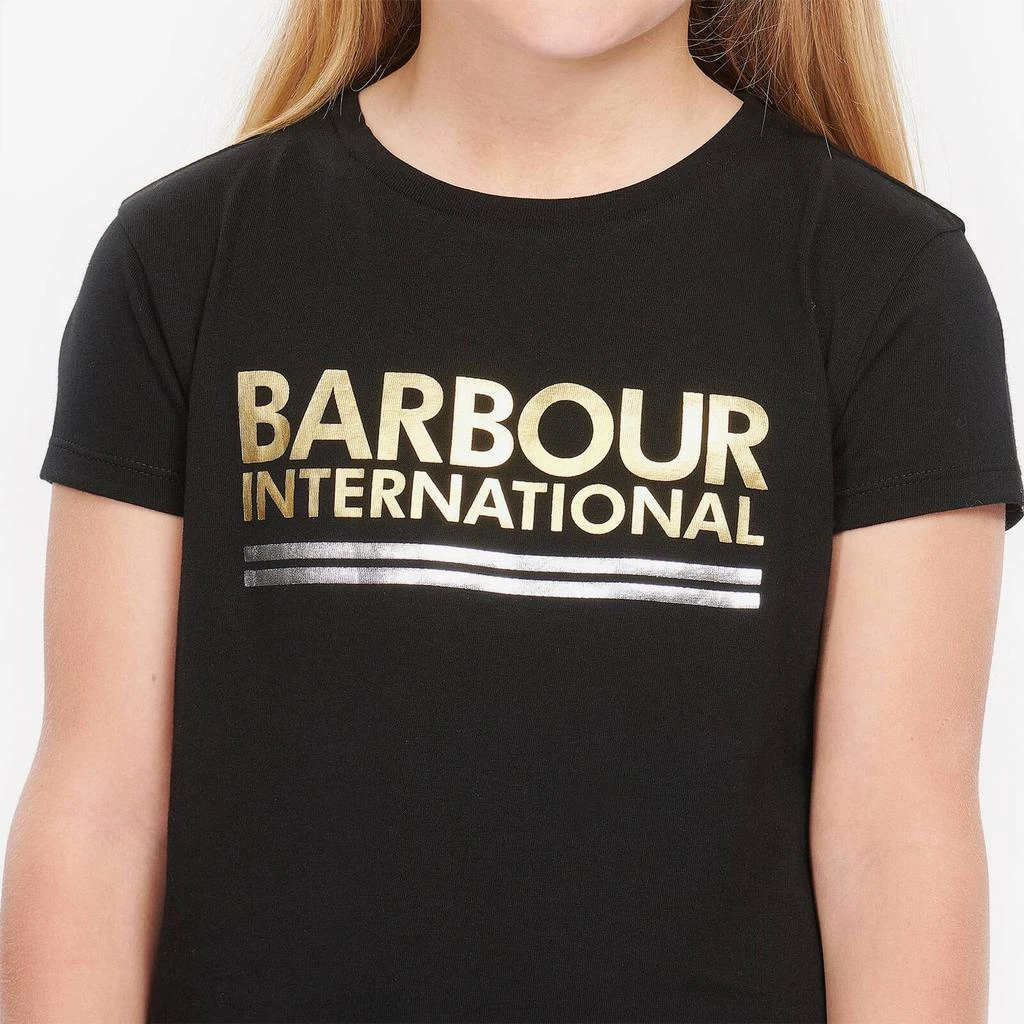 商品Barbour|Barbour International Girls' Reina T-Shirt - Black,价格¥90,第2张图片详细描述