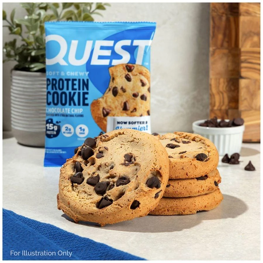 商品Quest Nutrition|Protein Cookie Chocolate Chip,价格¥22,第2张图片详细描述