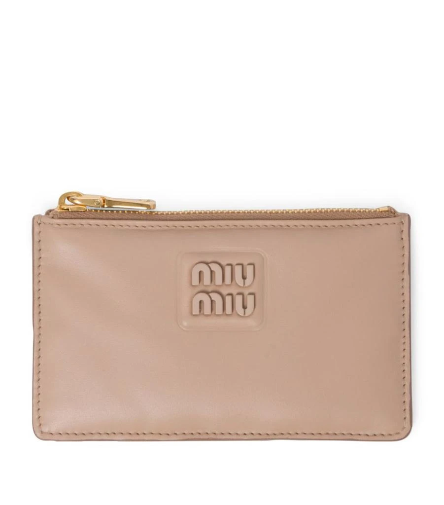 商品Miu Miu|Leather Envelope Wallet,价格¥3853,第1张图片