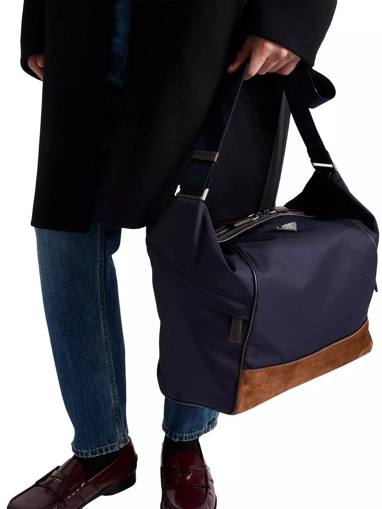 Re-Nylon and Leather Shoulder Bag 商品