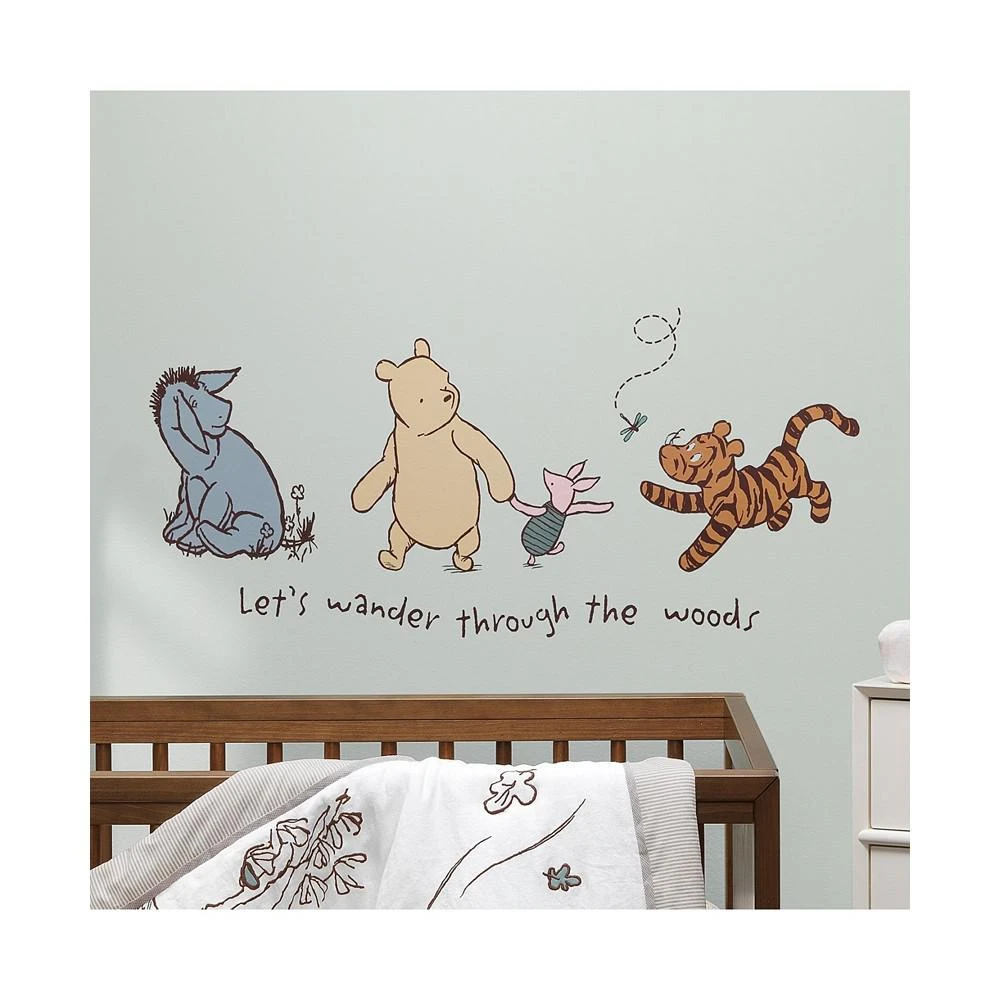 商品Lambs & Ivy|Disney Baby Storytime Pooh Wall Decals / Stickers Winnie the Pooh/Piglet/Tigger/Eeyore,价格¥172,第2张图片详细描述