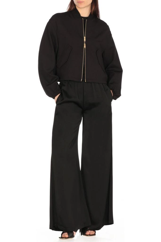 商品Fabiana Filippi|Fabiana Filippi Knitted Collar Scuba Bomber Jacket,价格¥4993,第3张图片详细描述