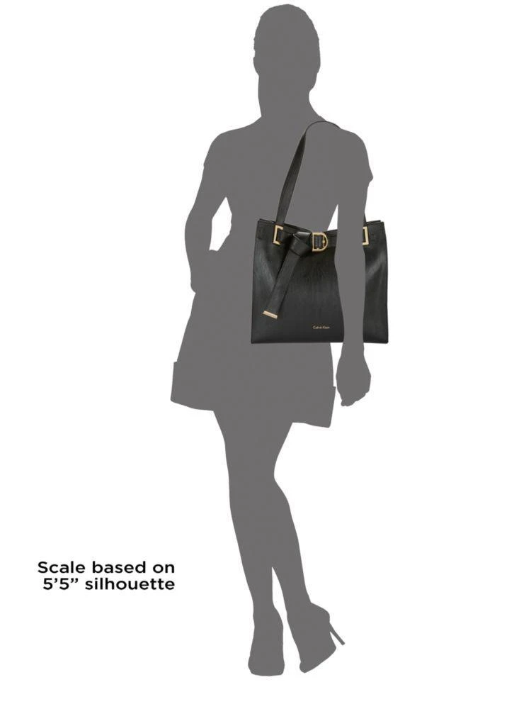 商品Calvin Klein|Nola Belted Tote,价格¥557,第4张图片详细描述